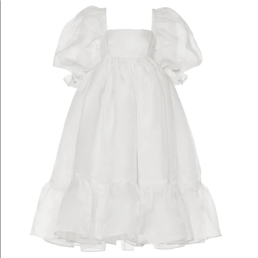 Selkie -The Ivory French Puff Dress